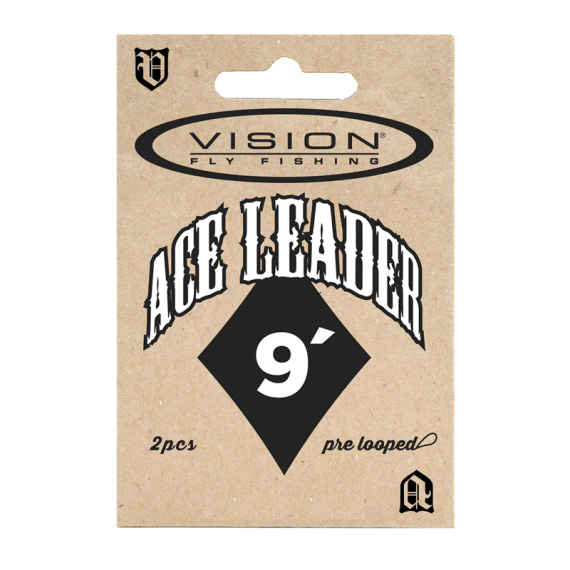Vision ACE leader 9\' 0,31mm i gruppen Kroker Og Terminal Takkel / Ledere Og Fortommsmaterialer hos Sportfiskeprylar.se (VAL931)