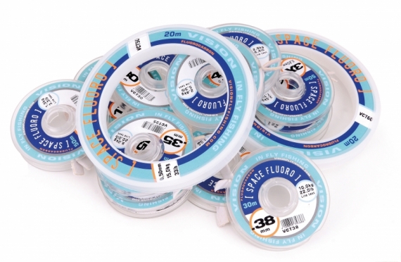 Space Fluoro Tippets, 0,40 - 30m i gruppen Kroker Og Terminal Takkel / Ledere Og Fortommsmaterialer / Fortommsmaterialer / Fortommsmateriale Fluefiske hos Sportfiskeprylar.se (VCT40)