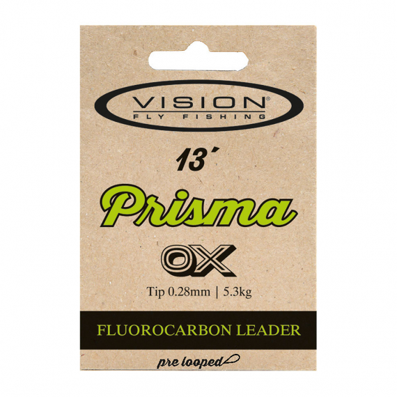 Vision Prisma fluoro carbon 13\' leader i gruppen Kroker Og Terminal Takkel / Ledere Og Fortommsmaterialer hos Sportfiskeprylar.se (VF0r)