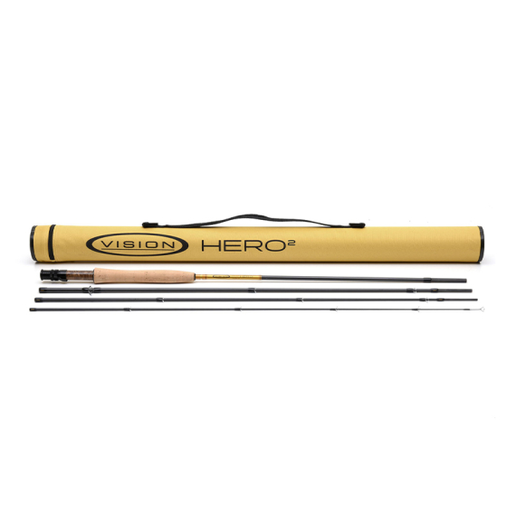 Vision Trout HERO² Single Hand Fly Rod i gruppen Stenger / Fluefiskestenger / Enhånds Fluestang hos Sportfiskeprylar.se (VHII4904r)