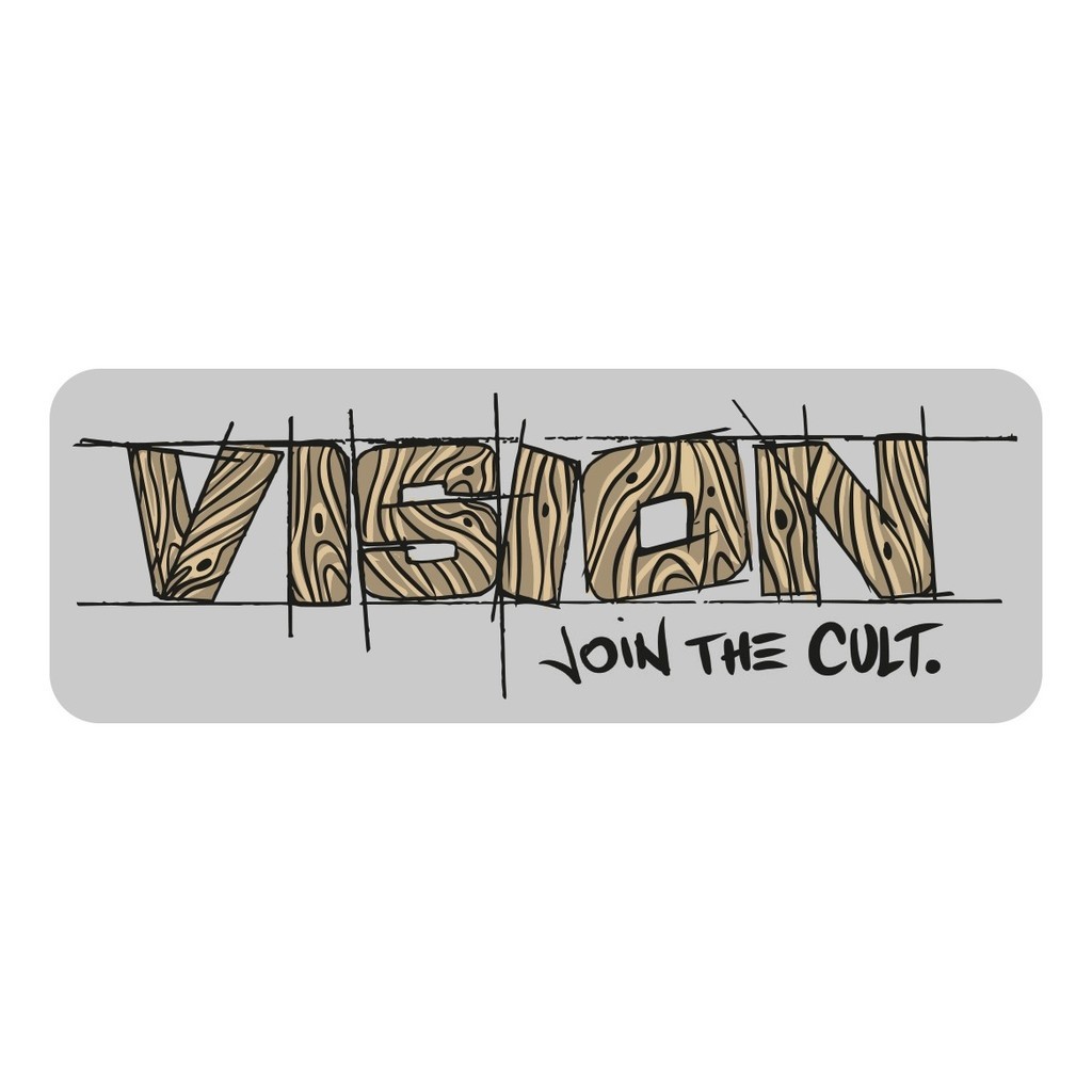 Vision Join the cult sticker 150mm i gruppen Annen / Klistremerker Og Dekaler hos Sportfiskeprylar.se (VS6)