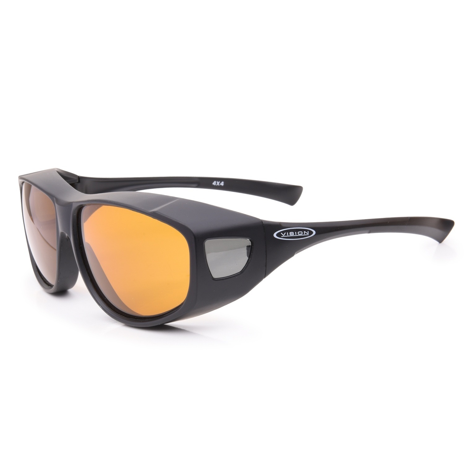 Vision 4X4 Sunglasses Yellow i gruppen Klær Og Fottøy / Briller / Polaroid Briller hos Sportfiskeprylar.se (VWF111)