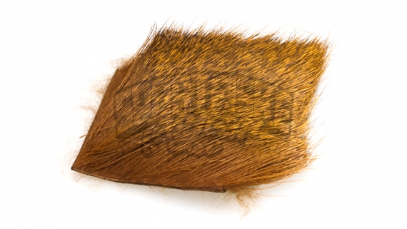 Deer Body Hair - Golden Brown i gruppen Kroker Og Terminal Takkel / Flue Binding / Fluebindingsmateriale / Hår Materiale / Hjorte Hår hos Sportfiskeprylar.se (W-DBH050)