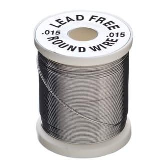 Round Leadfree Wire - 0,4mm / 0.015 inch i gruppen Kroker Og Terminal Takkel / Flue Binding / Fluebindingsmateriale / Øyne hos Sportfiskeprylar.se (W-LF015)