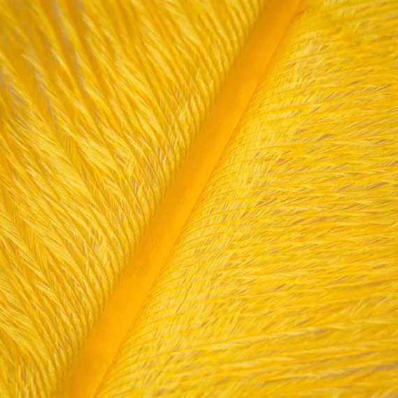 Struts plym - Yellow i gruppen Kroker Og Terminal Takkel / Flue Binding / Fluebindingsmateriale / Fjær Og Nakke / Andre Typer Fjær hos Sportfiskeprylar.se (W-OP006)