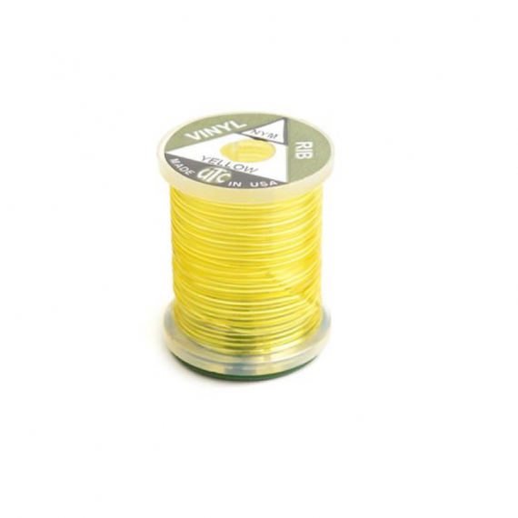 Vinyl D Rib, Medium - Yellow i gruppen Kroker Og Terminal Takkel / Flue Binding / Fluebindingsmateriale / Andre Syntetiske Materialer hos Sportfiskeprylar.se (W-VRM006)