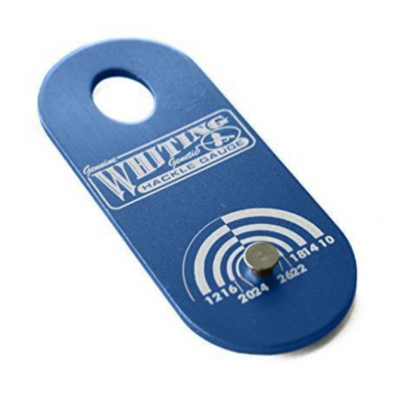 Whiting W-100 Hackle Gauge i gruppen Kroker Og Terminal Takkel / Flue Binding / Fluebindingsverktøy / Hackletang hos Sportfiskeprylar.se (W100Br)