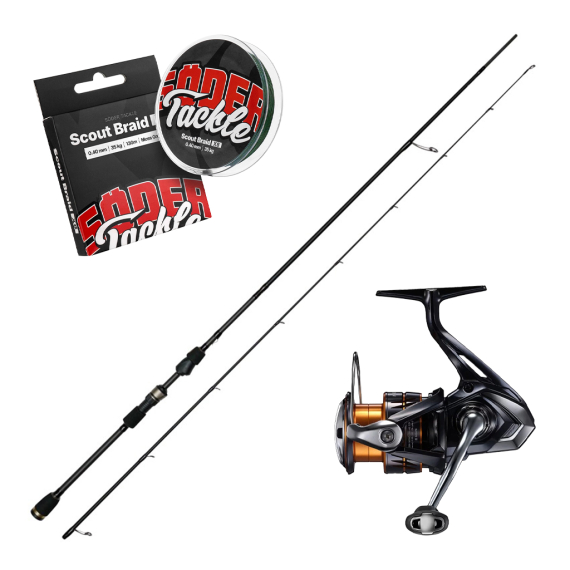 Westin W3 Finesse T&C & Nexave FJ Combo 7\'6\'\' 5-15g i gruppen Kombinasjoner / Spinnsett / Abbor Spinnsett hos Sportfiskeprylar.se (W360-0762-MLNEXSET)