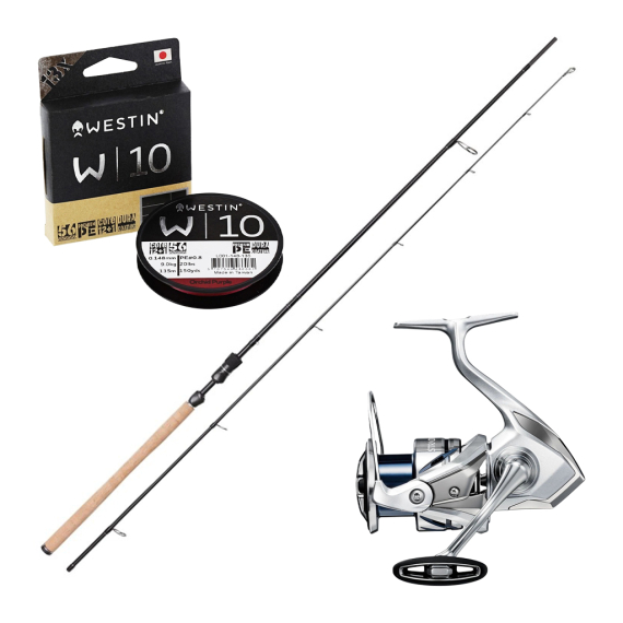 Westin W3 Spin & Stradic Seatrout Combo 10\' 7-30g i gruppen Kombinasjoner / Spinnsett / Sjøørret Spinnsett hos Sportfiskeprylar.se (W3SPIN26STRADICSET)