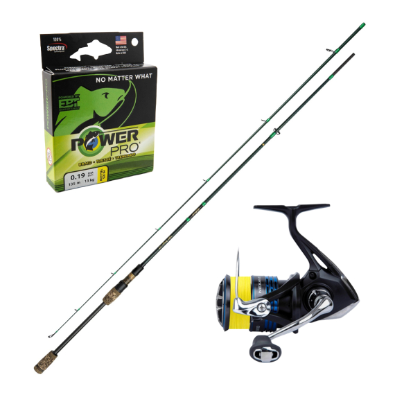 Mikado Katsudo Light Ranger & Nexave Spinning Combo 4-21g i gruppen Kombinasjoner / Spinnsett / Abbor Spinnsett hos Sportfiskeprylar.se (WAA616-225COMBO)