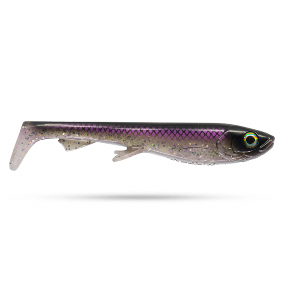 Wolfcreek Shad 20cm, 75g - Glitter Whitefish (UV) i gruppen Sluker / Softbaits / Gjedde Softbaits hos Sportfiskeprylar.se (WCL-SHAD20-C005)