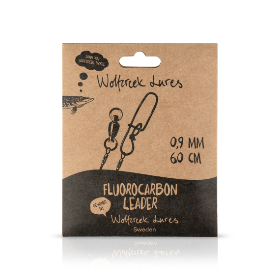 Wolfcreek Lures Fluorocarbon Leader i gruppen Kroker Og Terminal Takkel / Ledere Og Fortommsmaterialer / Ferdiglagde Fortommer hos Sportfiskeprylar.se (WCL-TT-LEADER-FC-0.9MMr)