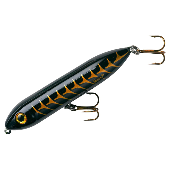 Heddon Super Spook Jr 14g Black Shore Shad i gruppen Sluker / Overflate Baits hos Sportfiskeprylar.se (X9236-09)