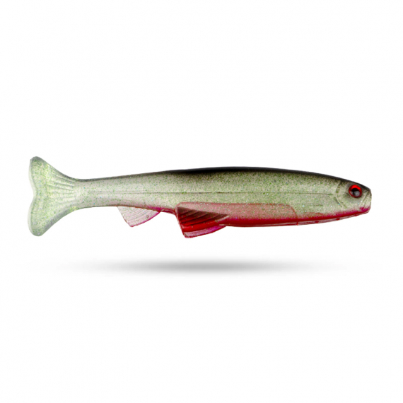Scout Kicker 9cm (5-pack) - Red Ghost V2 i gruppen Sluker / Softbaits / Abbor Softbaits Og Gjørs Softbaits hos Sportfiskeprylar.se (Z-STSK9-16)
