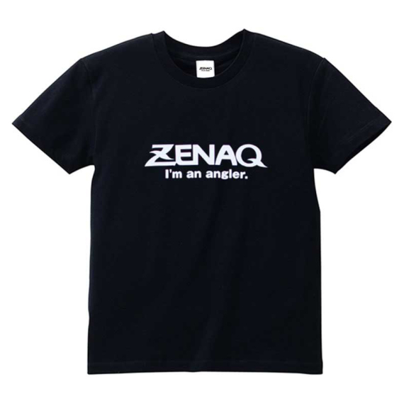 Zenaq Logo T-shirt Black i gruppen Klær Og Fottøy / Klær / T-Skjorte hos Sportfiskeprylar.se (Z66024r)