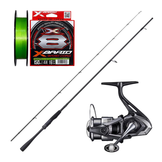 Shimano Zodias & Miravel Spinning Combo 7\' 5-15g i gruppen Kombinasjoner / Spinnsett / Abbor Spinnsett hos Sportfiskeprylar.se (ZODIAS26MIRAVELSET)