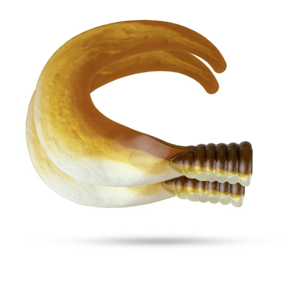 SvartZonker Big Tail (2-pack) i gruppen Sluker / Softbaits / Ekstra Haler Og Curlytails hos Sportfiskeprylar.se (ZS101101r)