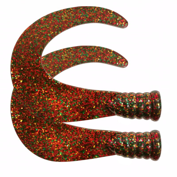 SvartZonker Big Tail (2-pack) - Motoroil i gruppen Sluker / Softbaits / Ekstra Haler Og Curlytails hos Sportfiskeprylar.se (ZS101110)