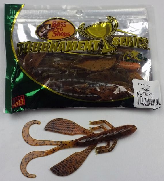 Bass Pro Crack Craw 11,5 cm i gruppen Sluker / Softbaits / Abbor Softbaits Og Gjørs Softbaits hos Sportfiskeprylar.se (crackcrawr)
