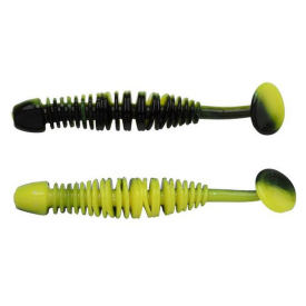 Berkley Powerbait Power Leech 60mm - Black/Sunshine Yellow