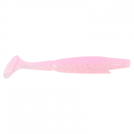 Piglet Shad, 10cm, 7g (6-pack) - Bubblegum Shiner