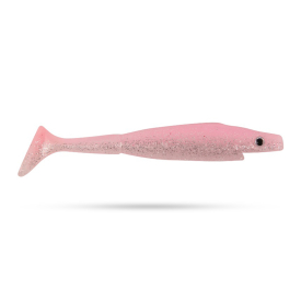 Piglet Shad, 10cm, 7g (6-pack) - Bubblegum Shiner
