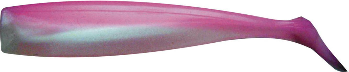 Lunker City Shaker Shad 8cm (8-pack) Bubblegum Shad