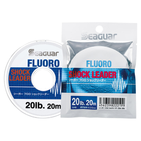 Seaguar Fluoro Shock Leader 20m 20lb 0.370mm