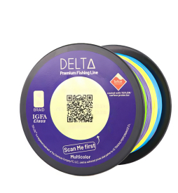 DELTA Teflon X8 Braid Multicolour 0.30 mm/54 LBS 300m