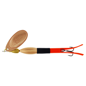 Black/Flouro Orange Copper Blade