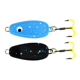 Black/Blue Splat