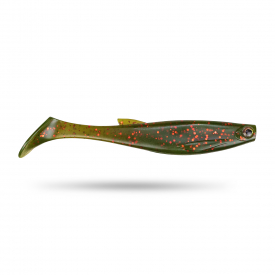 Scout Shad 9cm (5pcs) - Seaweed UV