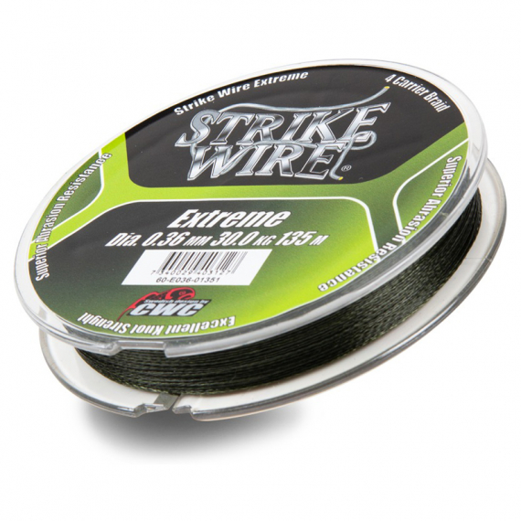 Strike Wire Extreme 0,36mm/30kg -135m, Mossgrön i gruppen Snører / Multifilament hos Sportfiskeprylar.se (60-E036-01351)