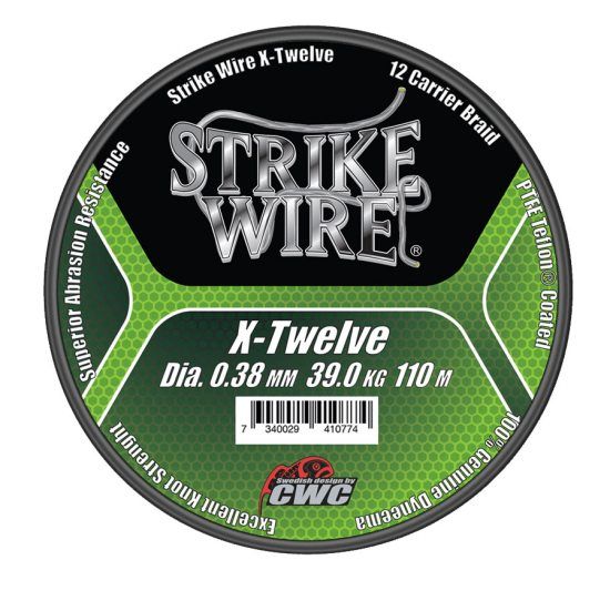 Strike Wire X12 - 0.38 i gruppen Snører / Multifilament hos Sportfiskeprylar.se (60-X038-01101)