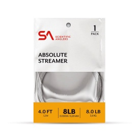 SA Absolute Streamer Leader 4' 16 lb (0,28 mm)