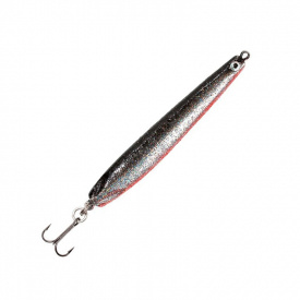 Fladen Escaping Herring 22g - Black Silver Glitter