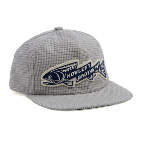 Howler Bros Trout Bolt Snapback - Grey Grid Corduroy