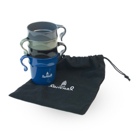 Stackable mug Kompispåsen, kit of 4 in bag