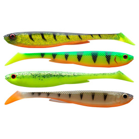 Daiwa Prorex Slim Shad Y 7,5cm (5pcs) - Flash Color Set