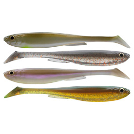 Daiwa Prorex Slim Shad Y 10,5cm (4pcs) - Nature Color Set