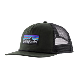 Patagonia Airfarer Cap P-6 Logo: Old Growth Green
