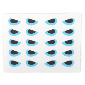 Angry Predator Eyes Light Blue 10mm