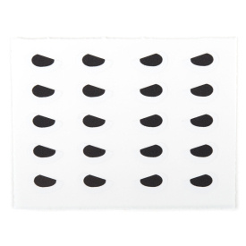 Angry Predator Eyes White 8mm