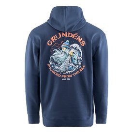 Grundéns Displacement DWR Hoodie Sea Sourced Dark Navy