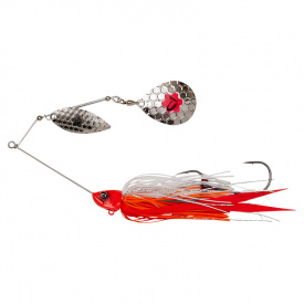 Savage Gear Da'Bush Spinnerbait 18cm 42g Sinking - Red Head Silver