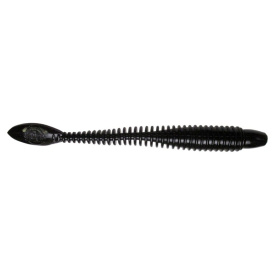 Lunker City Swimmin Ribster 10cm Black (9pcs)