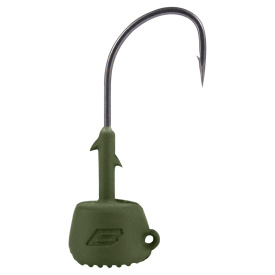 BKK Silent Chaser Draggin' NED Jig head - 1/2oz / 14,2g 3/0 Green