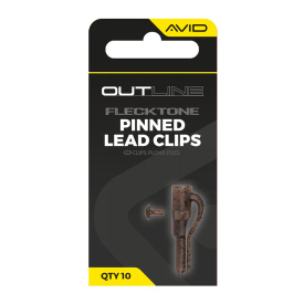 Avid Outline FleckTone Pinned Lead Clips 