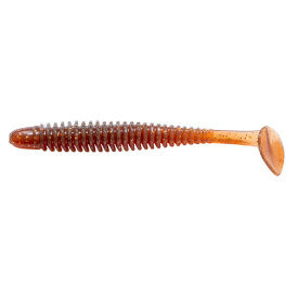 Noike Wobble Shad 4'' 10cm (6-pack) - Motoroil Gold UV