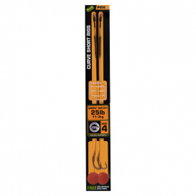 Fox Edges Curve Short 4 - 25lb Camotex Semi Stiff (2-pack)